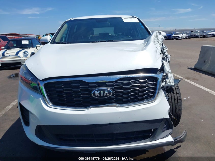 2019 Kia Sorento 2.4L Lx VIN: 5XYPG4A32KG534799 Lot: 39749779