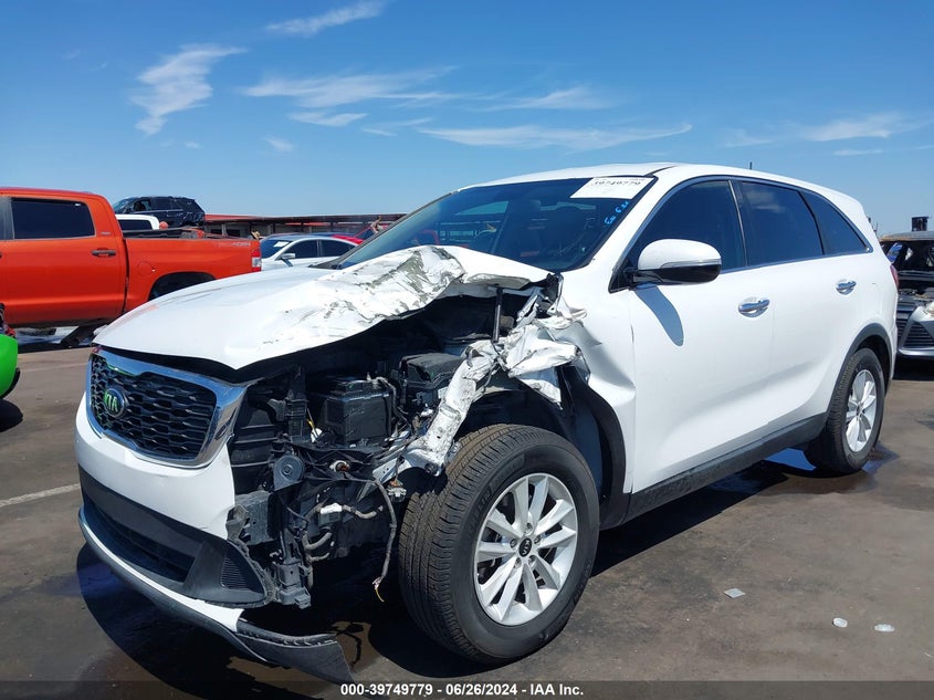 2019 Kia Sorento 2.4L Lx VIN: 5XYPG4A32KG534799 Lot: 39749779