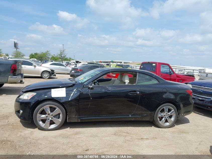 2010 Lexus Is 350C VIN: JTHFE2C24A2503233 Lot: 39749785