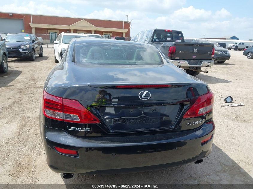 2010 Lexus Is 350C VIN: JTHFE2C24A2503233 Lot: 39749785