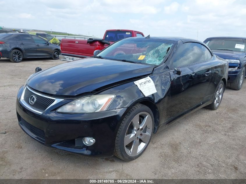 2010 Lexus Is 350C VIN: JTHFE2C24A2503233 Lot: 39749785