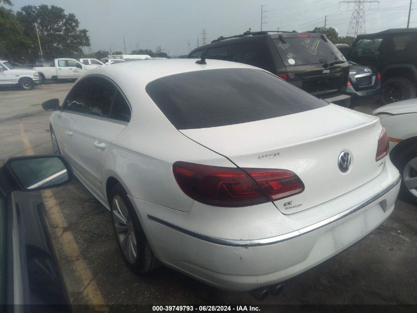 2013 Volkswagen Cc 2.0T Sport VIN: WVWBN7AN3DE555093 Lot: 39749793