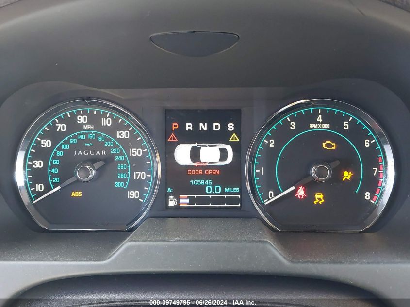 2012 Jaguar Xf VIN: SAJWA0FB5CLS41296 Lot: 39749795