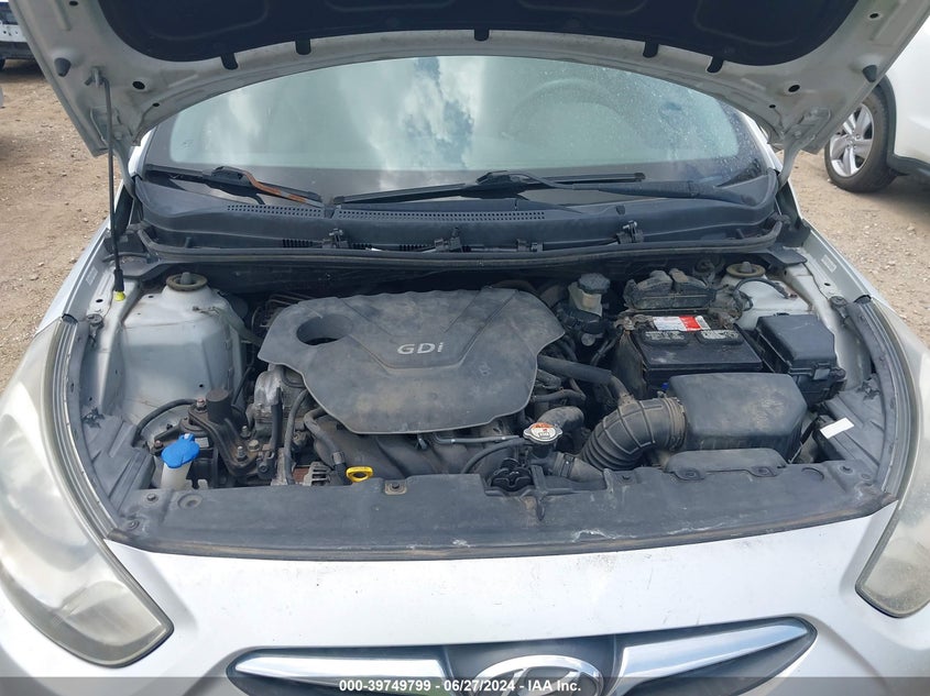 2012 Hyundai Accent Gls VIN: KMHCT4AE2CU213997 Lot: 39749799
