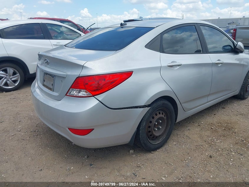 2012 Hyundai Accent Gls VIN: KMHCT4AE2CU213997 Lot: 39749799