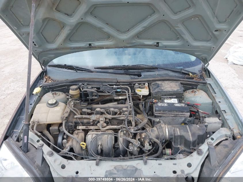 2006 Ford Focus Zx4 VIN: 1FAFP34N56W132163 Lot: 39749804