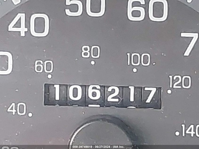 1997 Ford F150 VIN: 1FTDX08W5VKA39717 Lot: 39749819