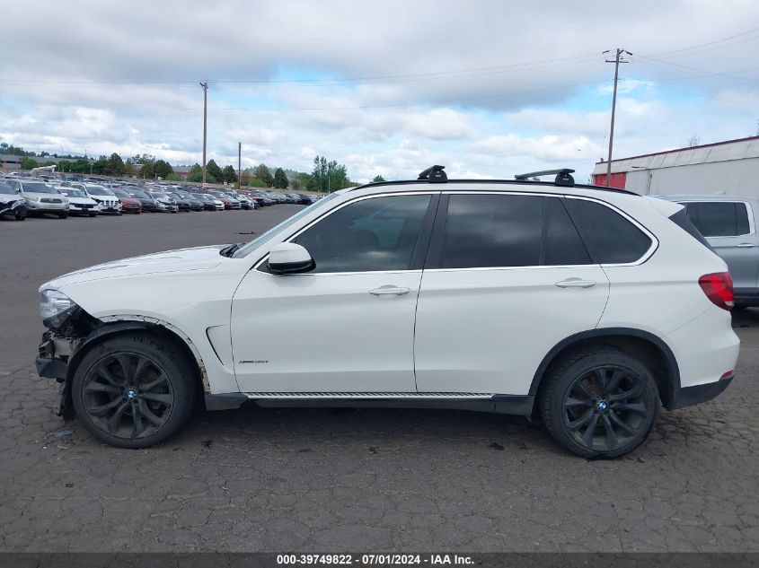 2015 BMW X5 xDrive35I VIN: 5UXKR0C56F0K70945 Lot: 39749822