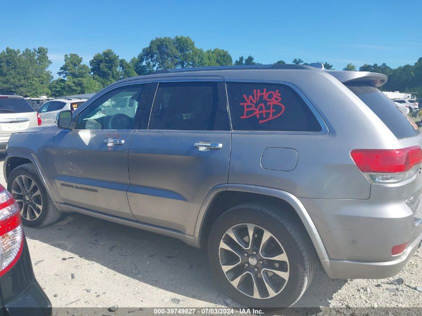 2017 Jeep Grand Cherokee Overland 4X4 VIN: 1C4RJFCG1HC684812 Lot: 39749827