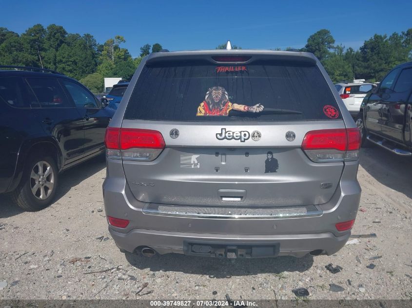 2017 Jeep Grand Cherokee Overland 4X4 VIN: 1C4RJFCG1HC684812 Lot: 39749827