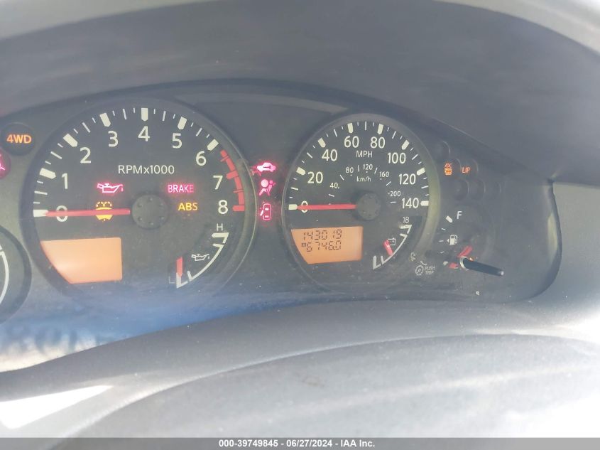 2006 Nissan Xterra Off Road/S/Se VIN: 5N1AN08W56C546147 Lot: 39749845