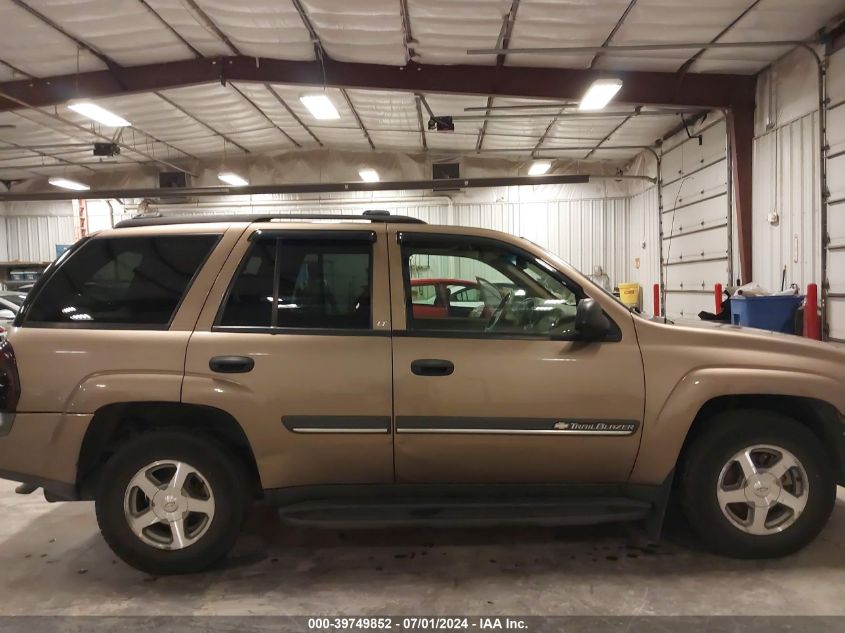 2002 Chevrolet Trailblazer Lt VIN: 1GNDS13SX22337143 Lot: 39749852