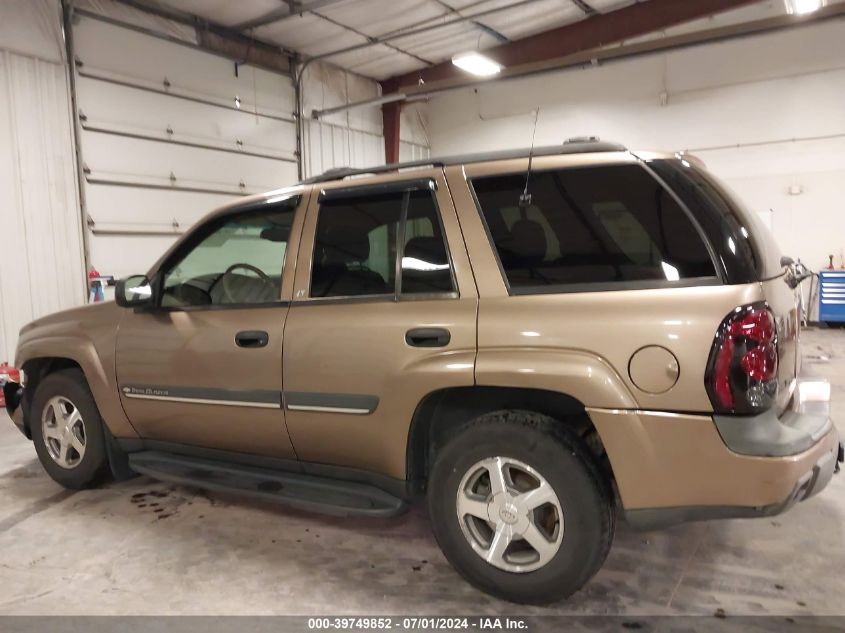 2002 Chevrolet Trailblazer Lt VIN: 1GNDS13SX22337143 Lot: 39749852