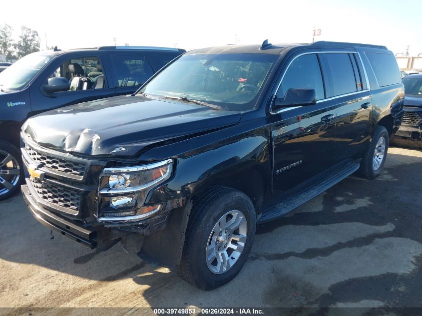 2016 Chevrolet Suburban C1500 Ls VIN: 1GNSCGKC2GR373604 Lot: 39749853