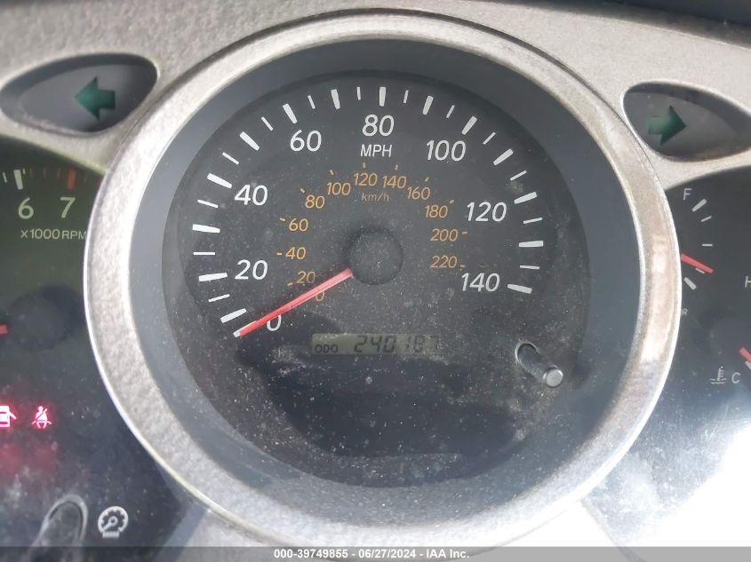 2001 Toyota Highlander V6 VIN: JTEGF21A110009173 Lot: 39749855