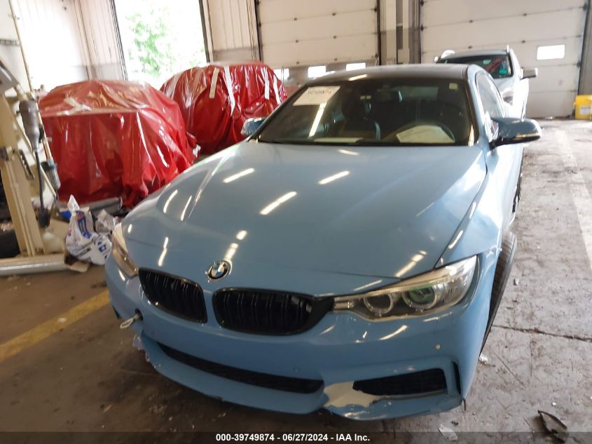 2015 BMW 435I Xi VIN: WBA3R5C52FK372490 Lot: 39749874