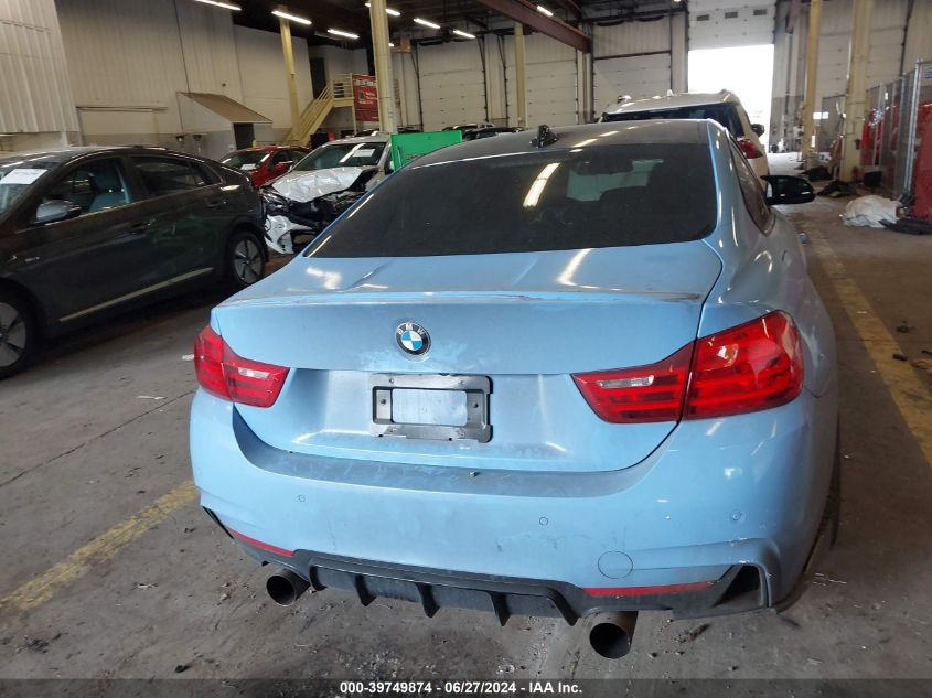 2015 BMW 435I Xi VIN: WBA3R5C52FK372490 Lot: 39749874