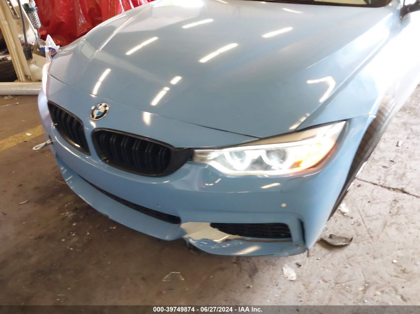 2015 BMW 435I Xi VIN: WBA3R5C52FK372490 Lot: 39749874