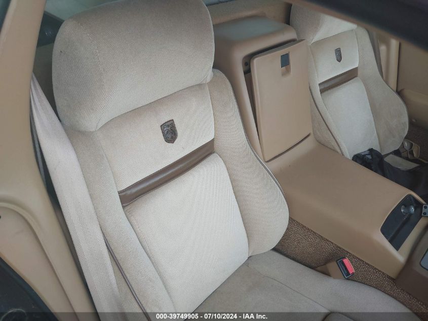 1986 Pontiac Fiero Se VIN: 1G2PF3795GP202258 Lot: 39749905