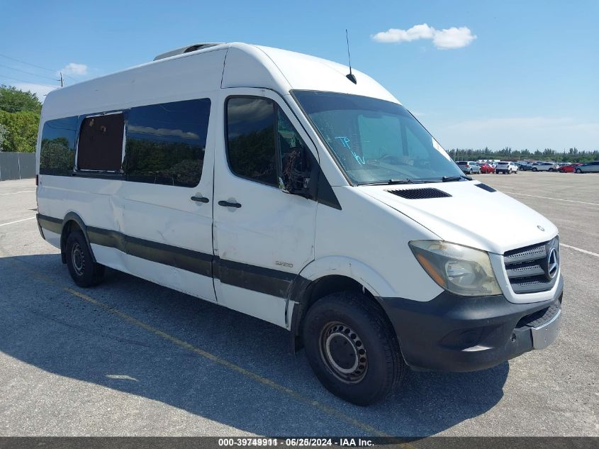 2014 Mercedes-Benz Sprinter 2500 High Roof VIN: WDZPE8DC7E5891451 Lot: 39749911