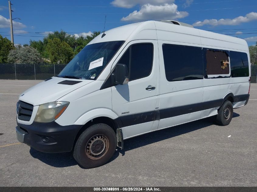 2014 Mercedes-Benz Sprinter 2500 High Roof VIN: WDZPE8DC7E5891451 Lot: 39749911