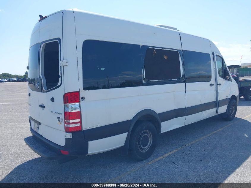 2014 Mercedes-Benz Sprinter 2500 High Roof VIN: WDZPE8DC7E5891451 Lot: 39749911