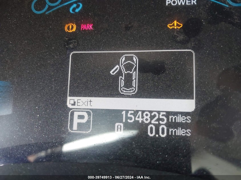 2011 Nissan Leaf Sv/Sl VIN: JN1AZ0CP6BT000382 Lot: 39749913