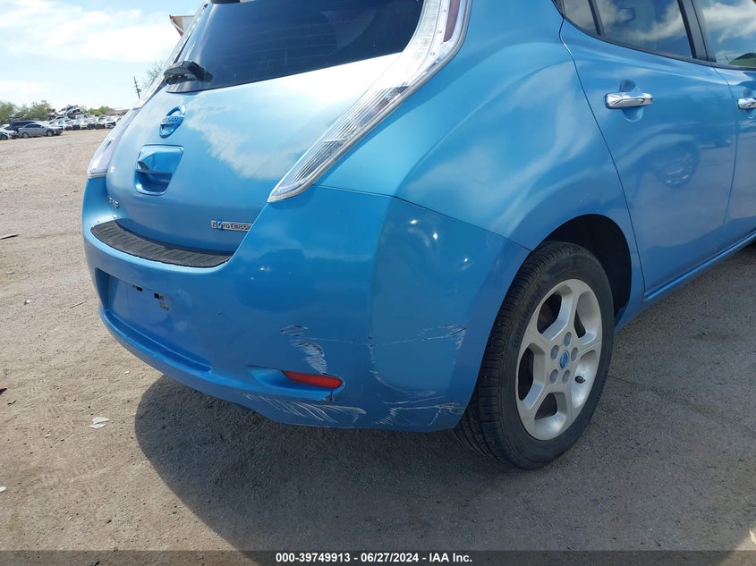 2011 Nissan Leaf Sv/Sl VIN: JN1AZ0CP6BT000382 Lot: 39749913