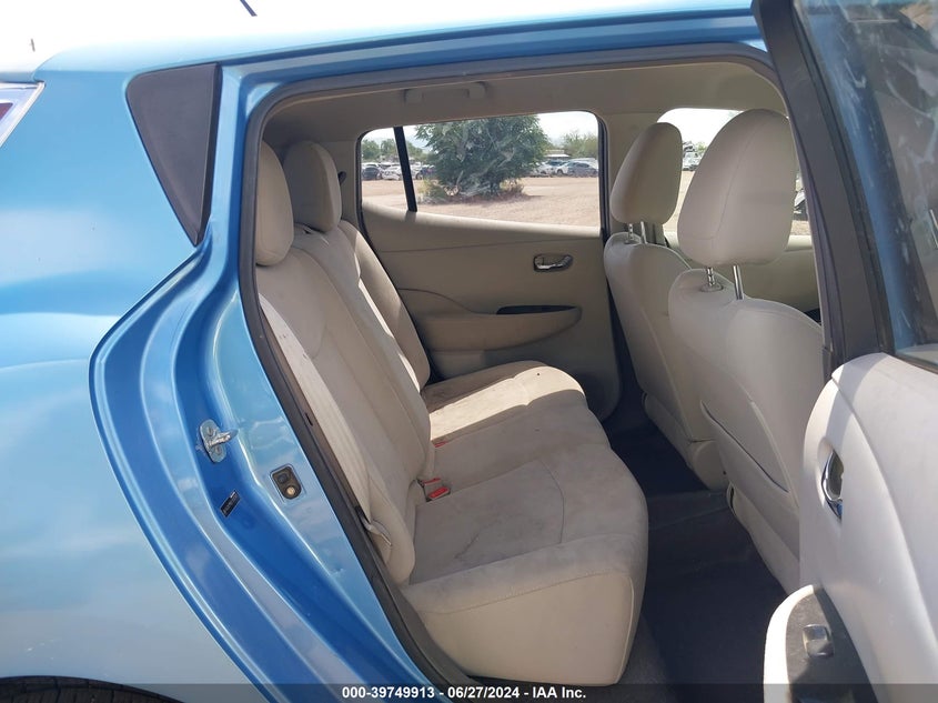 2011 Nissan Leaf Sv/Sl VIN: JN1AZ0CP6BT000382 Lot: 39749913