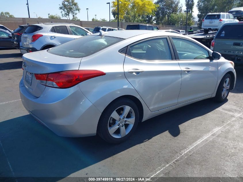 2013 Hyundai Elantra Gls VIN: KMHDH4AE7DU554304 Lot: 39749919