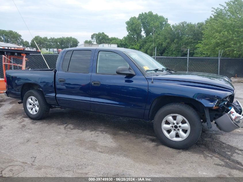 2003 Dodge Dakota Slt VIN: 1D7HL48X93S332746 Lot: 39749930