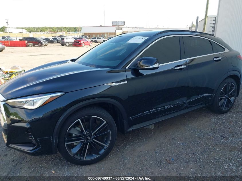 2022 Infiniti Qx55 Luxe Awd VIN: 3PCAJ5J38NF114456 Lot: 39749937