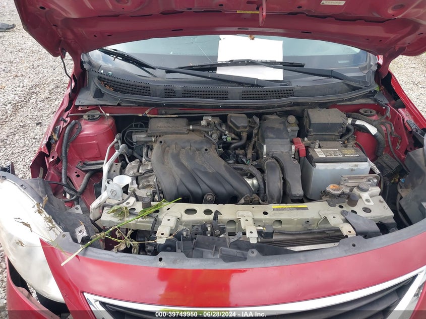 2012 Nissan Versa S/Sv/Sl VIN: 3N1CN7AP1CL867775 Lot: 39749950