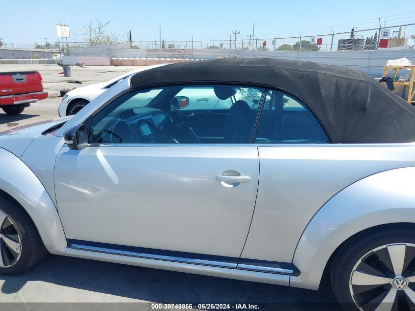 2013 Volkswagen Beetle 2.0T VIN: 3VW7T7AT1DM833166 Lot: 39749966
