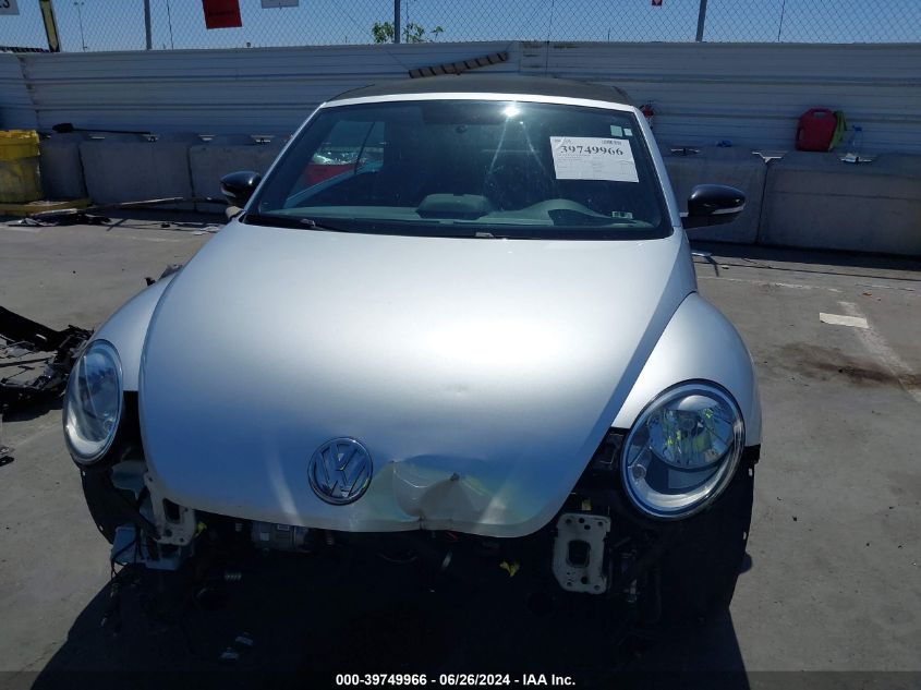 2013 Volkswagen Beetle 2.0T VIN: 3VW7T7AT1DM833166 Lot: 39749966