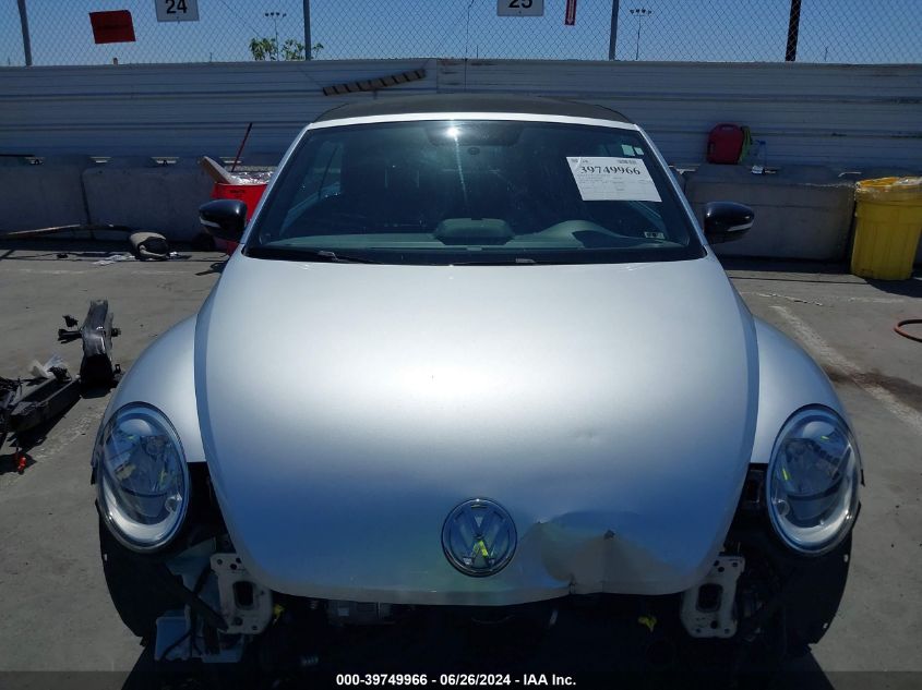 2013 Volkswagen Beetle 2.0T VIN: 3VW7T7AT1DM833166 Lot: 39749966
