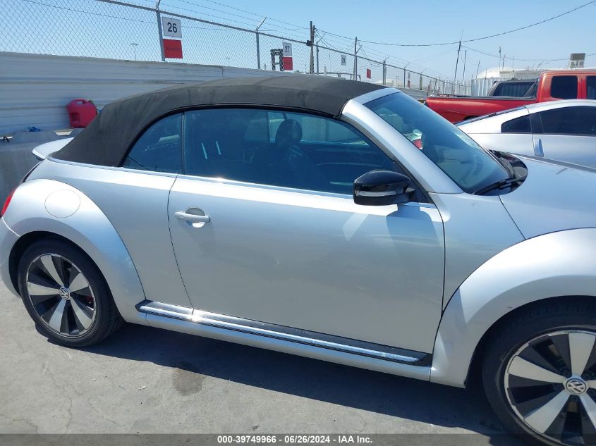 2013 Volkswagen Beetle 2.0T VIN: 3VW7T7AT1DM833166 Lot: 39749966