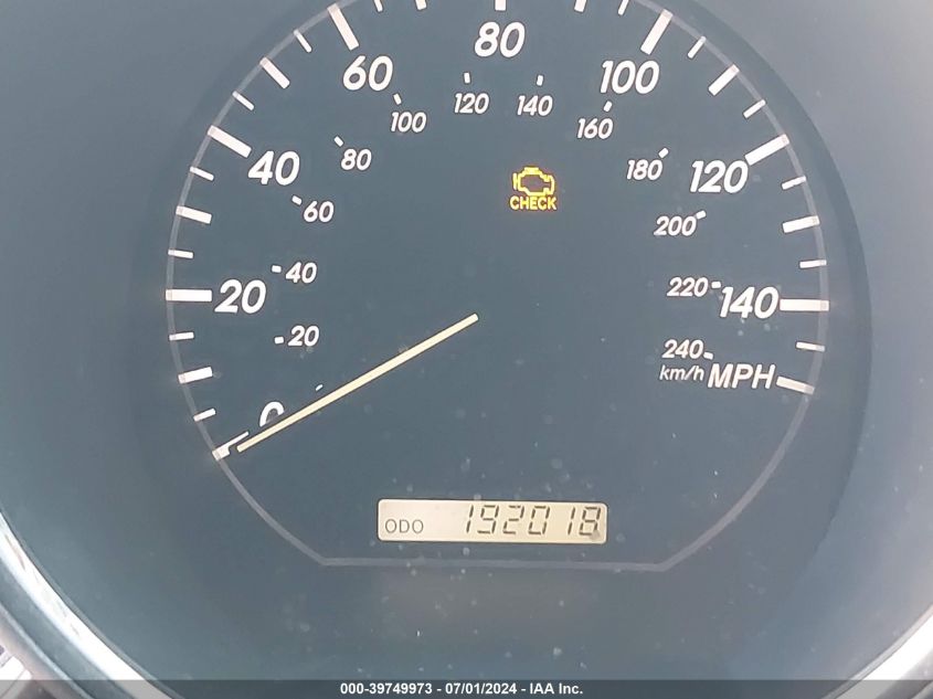 2004 Lexus Rx 330 VIN: JTJGA31U240019747 Lot: 39749973