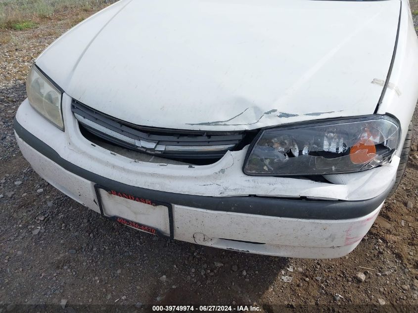 2001 Chevrolet Impala VIN: 2G1WF52E619330577 Lot: 39749974