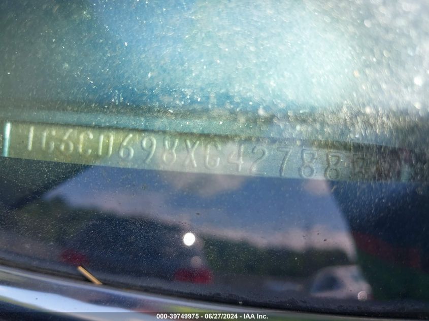 1986 Cadillac Deville Fleetwood VIN: 1G6CD698XG4278889 Lot: 39749975