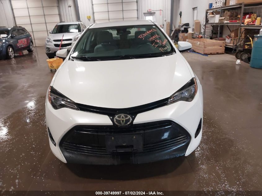 2017 Toyota Corolla Le VIN: 5YFBURHE1HP651298 Lot: 39749997