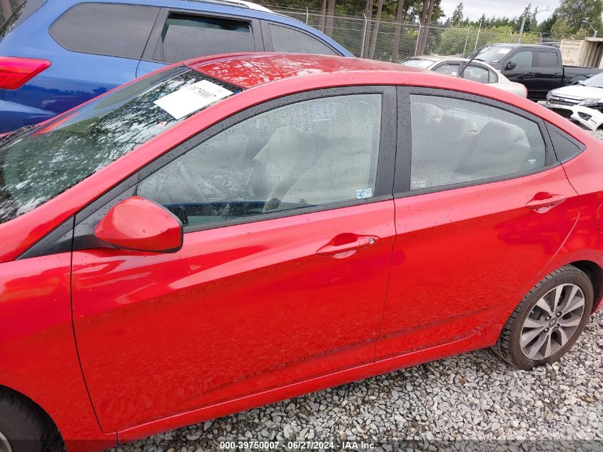 2015 Hyundai Accent Gls VIN: KMHCU4AE1FU824265 Lot: 39750007