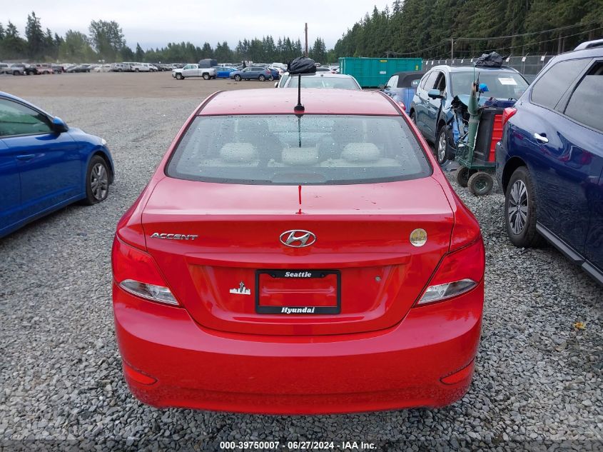 2015 Hyundai Accent Gls VIN: KMHCU4AE1FU824265 Lot: 39750007