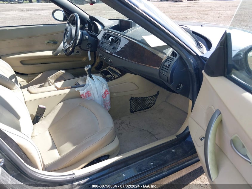 2006 BMW Z4 3.0Si VIN: 4USBU53596LW91399 Lot: 39750034