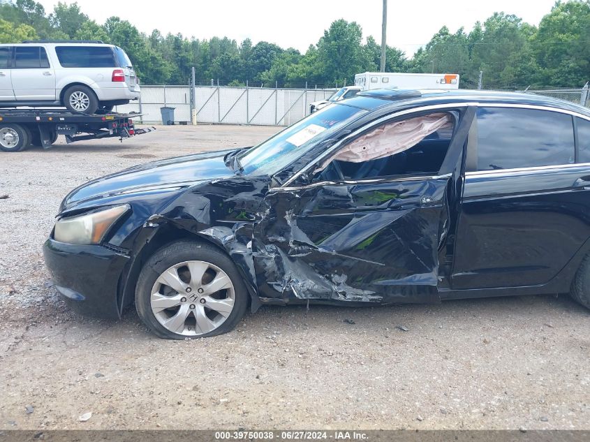 2010 Honda Accord 2.4 Ex-L VIN: 1HGCP2F87AA135815 Lot: 39750038