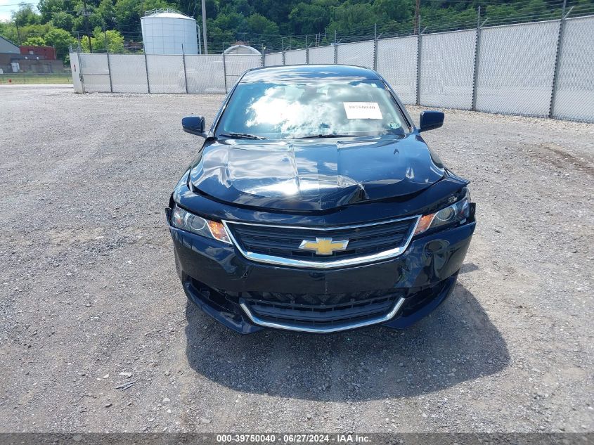2017 Chevrolet Impala Ls VIN: 1G11Z5SA6HU118435 Lot: 39750040