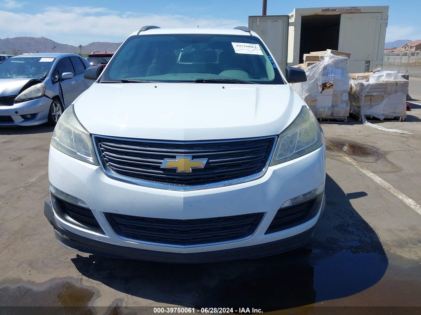 2017 Chevrolet Traverse Ls VIN: 1GNKRFKD0HJ351165 Lot: 39750061