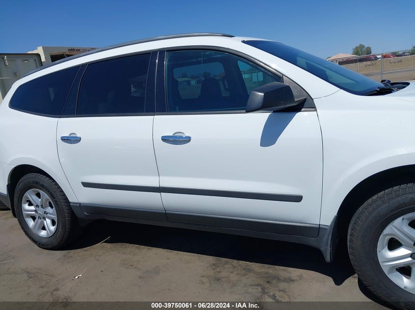 2017 Chevrolet Traverse Ls VIN: 1GNKRFKD0HJ351165 Lot: 39750061