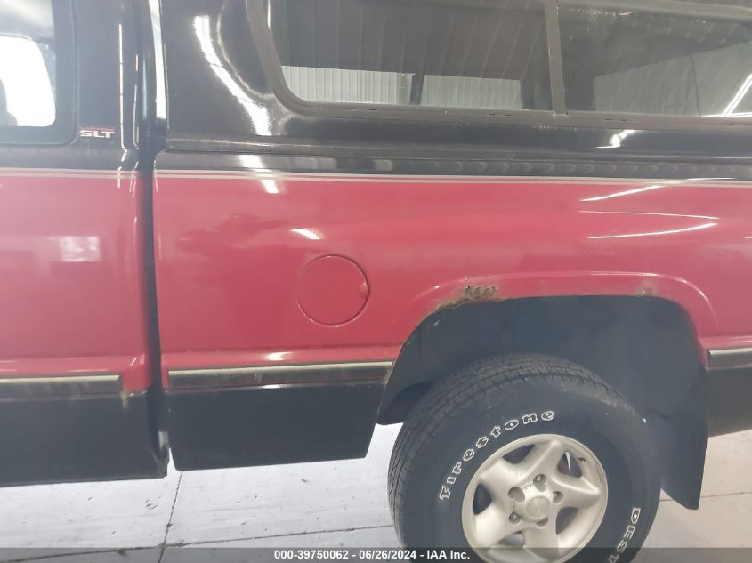 1996 Dodge Ram 1500 VIN: 3B7HF13Y2TG178288 Lot: 39750062