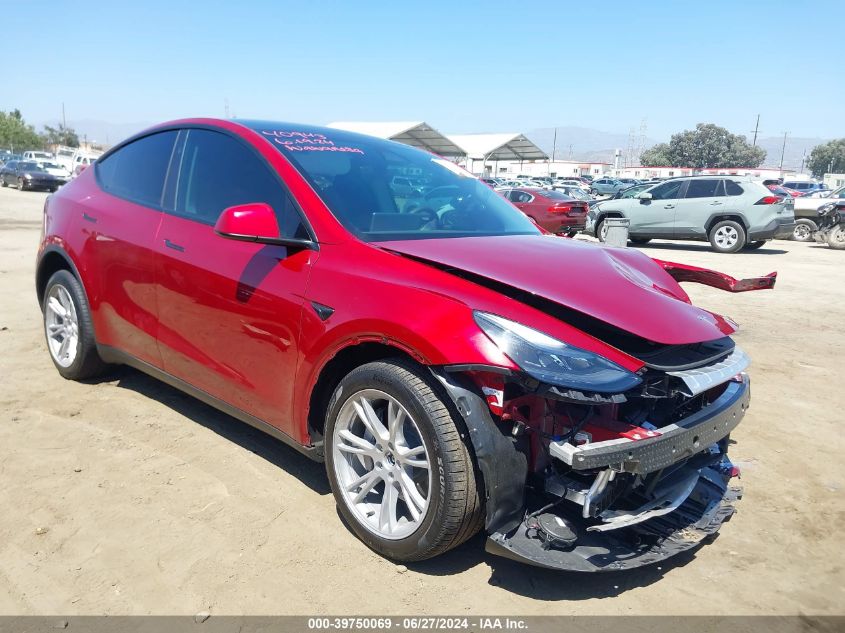 2024 TESLA MODEL Y LONG RANGE DUAL MOTOR ALL-WHEEL DRIVE - 7SAYGDEE3RA249708